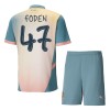 Original Trikotsatz Manchester City Foden 47 4.trikot 2024-25 Für Kinder